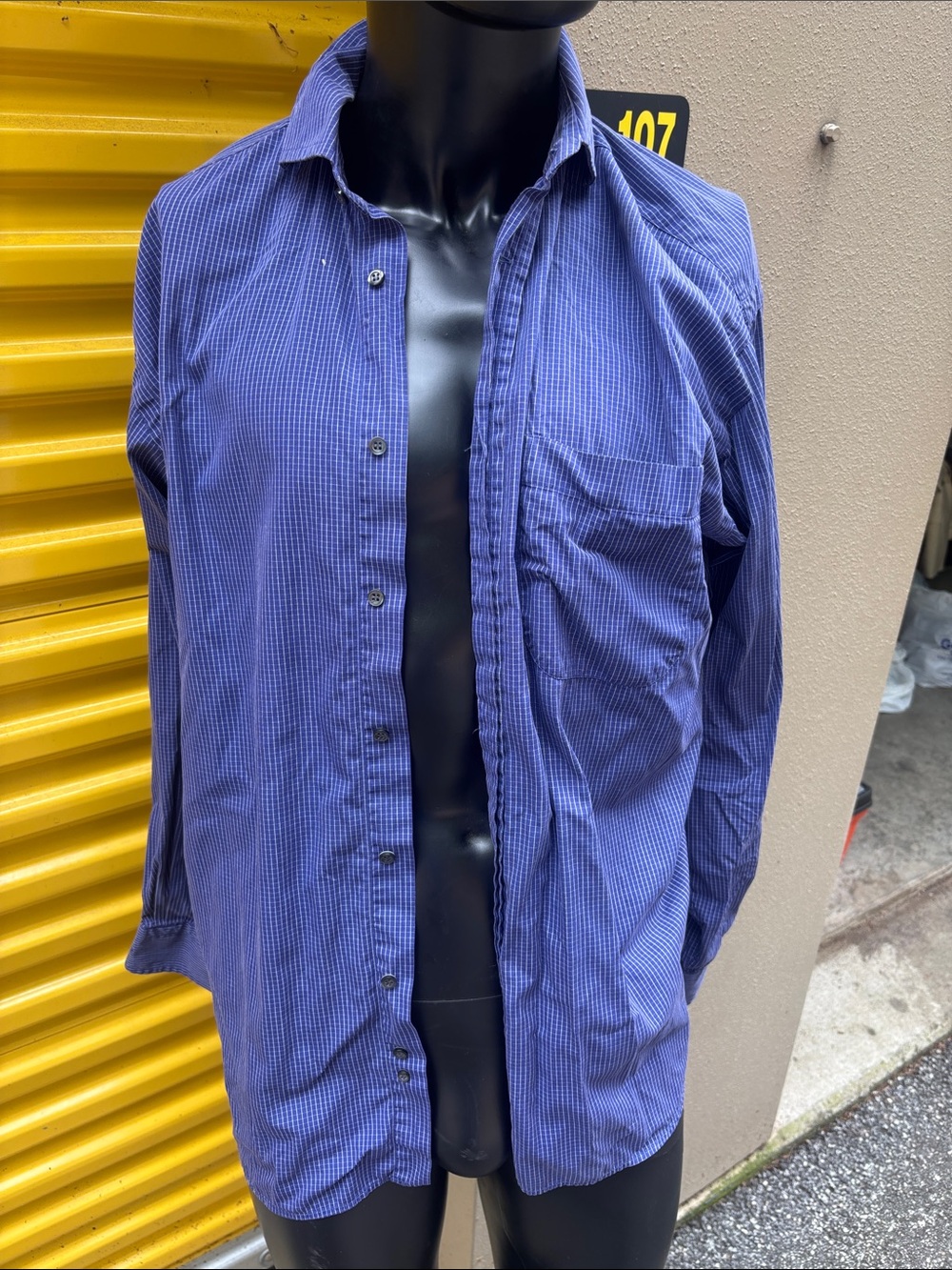 Windsor Blue Micro-Stripe Dress Shirt